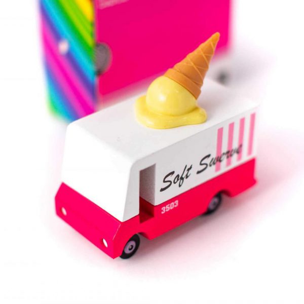Candyvan ξύλινο όχημα Ice Cream Van